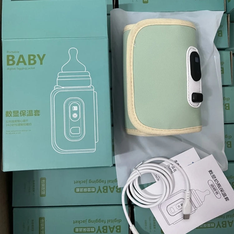 "Portable USB Milk Bottle Warmer for Baby Nursing Bottles on-the-go!"