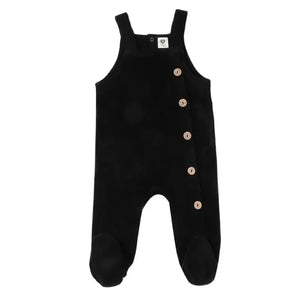 Children's Condole Belt Romper Overalls in Black