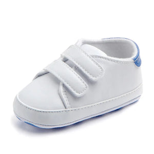 Infant Soft Sole Lace Up Sneakers for Baby Boys and Girls - 0-18 Months