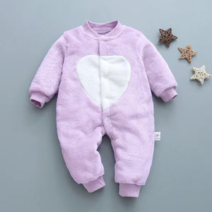 Newborn Baby Clothes: Infant Jacket and Jumpsuit Set for Spring and Winter