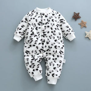 Newborn Baby Clothes: Infant Jacket and Jumpsuit Set for Spring and Winter