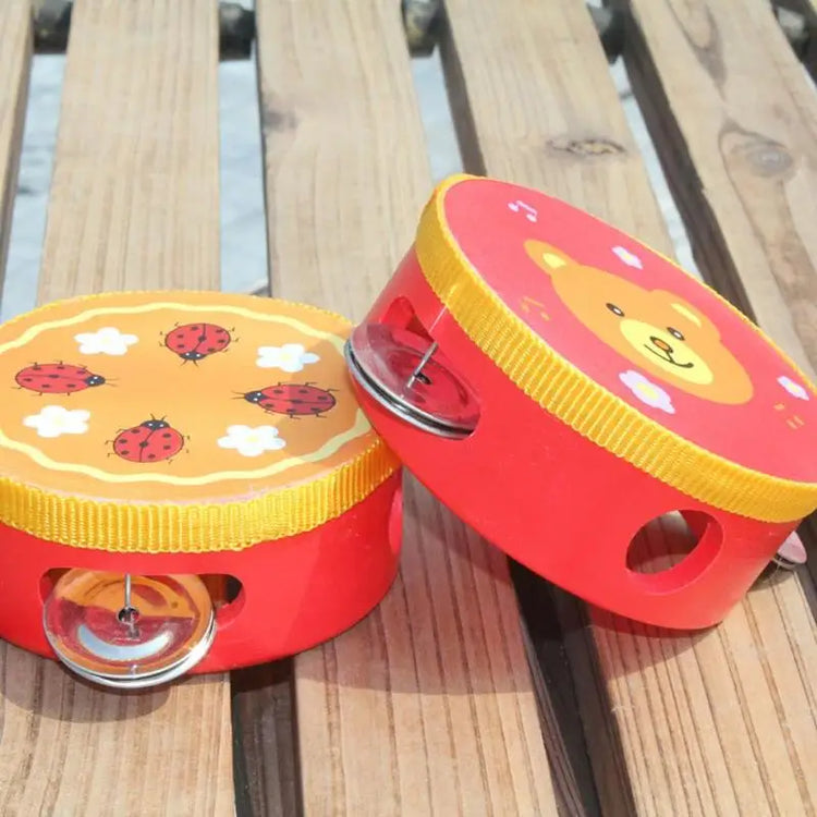 "Mini Musical Beat Hand Drum: Fun Educational Baby Music Toy!"