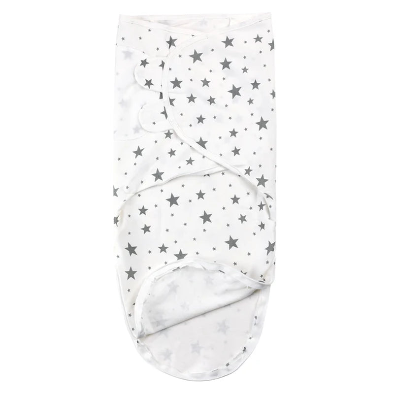 Infant Swaddle Blanket with Adjustable Zipper for Newborns, Organic Cotton - 0-6 Months