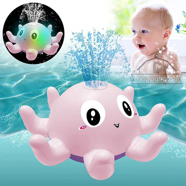 Electric Whale Bath Ball with Light Music and LED Lights - Baby Bath Toys for Kids