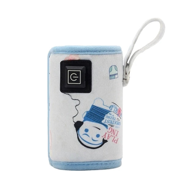 "Portable USB Milk Bottle Warmer for Baby Nursing Bottles on-the-go!"