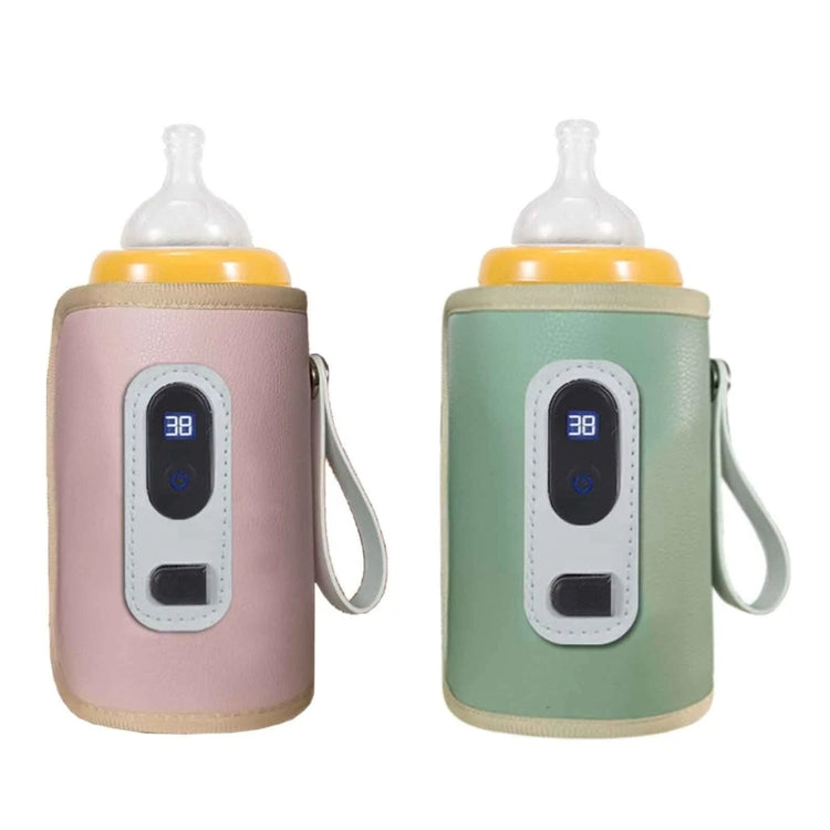 "Portable USB Milk Bottle Warmer for Baby Nursing Bottles on-the-go!"