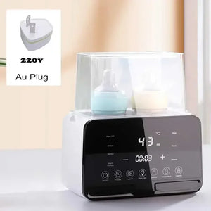 Baby Bottle Warmer & Sterilizer with Timer and Accurate Temperature Control