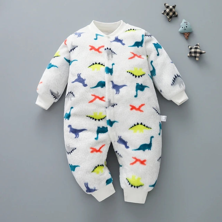 Newborn Baby Clothes: Infant Jacket and Jumpsuit Set for Spring and Winter