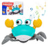 Electronic Interactive Crab Toy for Baby: Crawling Crab Techno Escape with Music - Toddler Gift