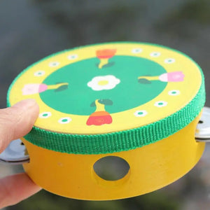 "Mini Musical Beat Hand Drum: Fun Educational Baby Music Toy!"