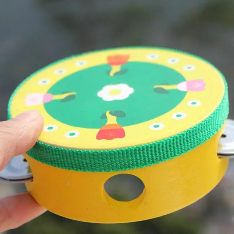 "Mini Musical Beat Hand Drum: Fun Educational Baby Music Toy!"