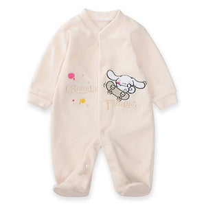 ```Unisex Baby Christmas Romper with Long Sleeves and Cartoon Hood, Ideal for Spring and Autumn```