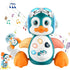 Baby Interactive Penguin Musical Walking Toy for Infant Development