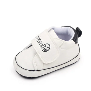 Infant Soft Sole Lace Up Sneakers for Baby Boys and Girls - 0-18 Months