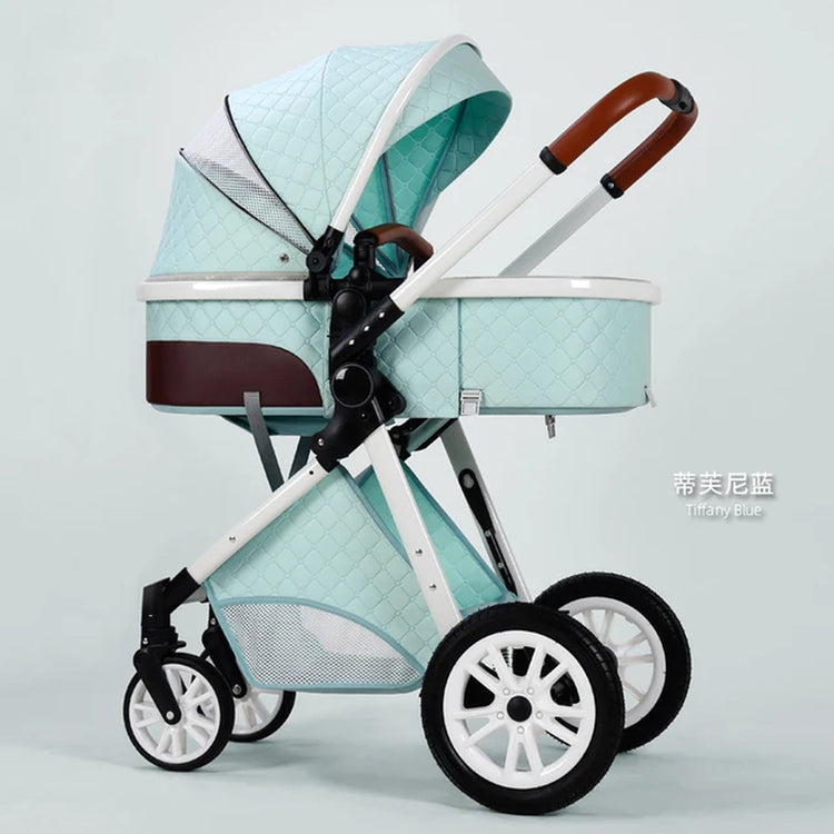 New 3 in 1 Baby Stroller High Landscape Carriage Light Newborn Pram Shock Proof Two Way 2 in 1 Kid Car Baby Comfort Cart 2024