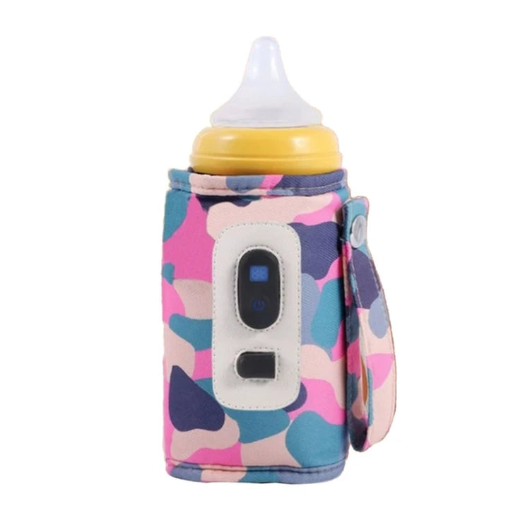 "Portable USB Milk Bottle Warmer for Baby Nursing Bottles on-the-go!"