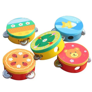 "Mini Musical Beat Hand Drum: Fun Educational Baby Music Toy!"